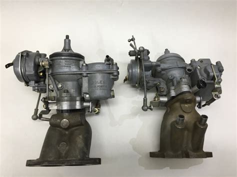 Type 3 Solex 32 34 PDSIT Carbs Plus Manifolds Sold Aircooled VW