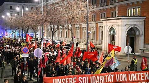 Demonstration Gegen Akademikerball Verlief Ruhig SN At