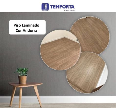 Piso Laminado Cor Andorra Temporta