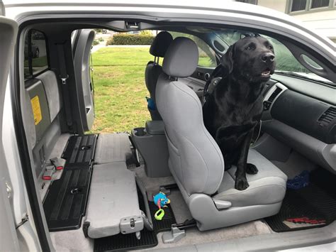 2016 Toyota Tacoma Access Cab Rear Seats