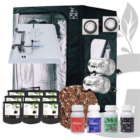 Kit De Cultivo LED Armario Led Completo Grande Green Grow Shop