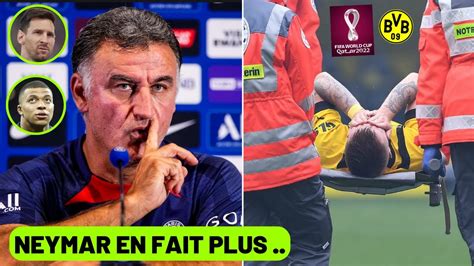 Galtier A Fait Une Demande À Messi Et MbappÉ Terrible Pour Marco