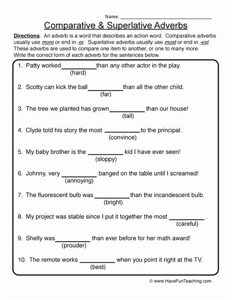 4th Grade Adverb Worksheets Awesome 20 Relative Adverbs Worksheet 4th Grade Simple Template Design