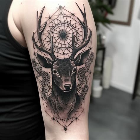 58 Stag Tattoo Ideas - TattooClue.com