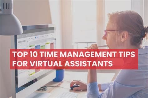 Top 10 Time Management Tips For Virtual Assistants