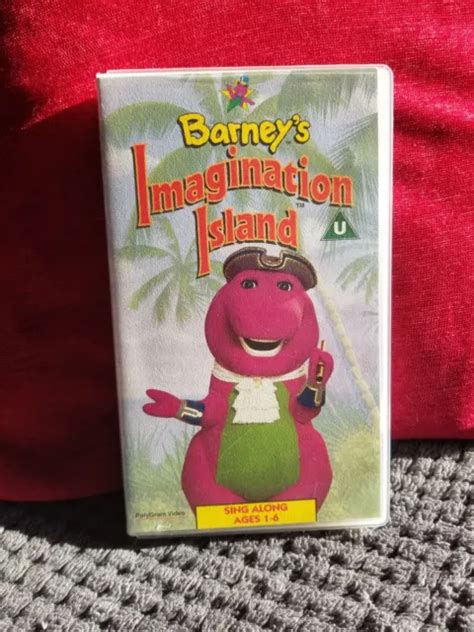 Barney Imagination Island Vhs Video Tape Very Rare Picclick Uk