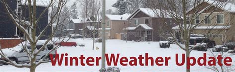 Winter Weather Update | CrossWay Church Battle Ground, WA