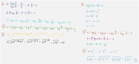 Prosze Pomozcie Na Jutro Mam Zrobic Zadania Z Logarytmow Wystarcza