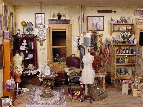 Antique Dollhouse Miniatures