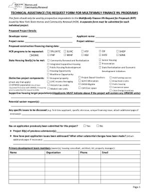 Fillable Online Fillable Online Technical Assistance Request Form