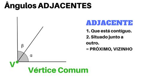 Que São Angulos Adjacentes - Quais Sao Angulos Adjacentes Apontamentos ângulos ÂNGULOS Ângulos
