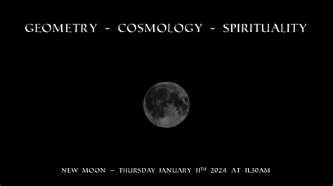 New Moon January Th The Golden Ratio In Cosmology And