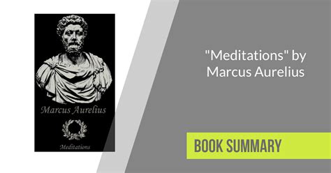 Summary Of Meditations By Marcus Aurelius Brittany Joiner