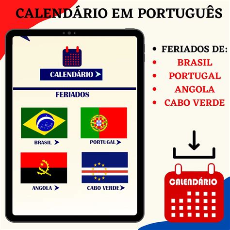 Baixar Calendário Português - Calendário em Português APK for Android Download