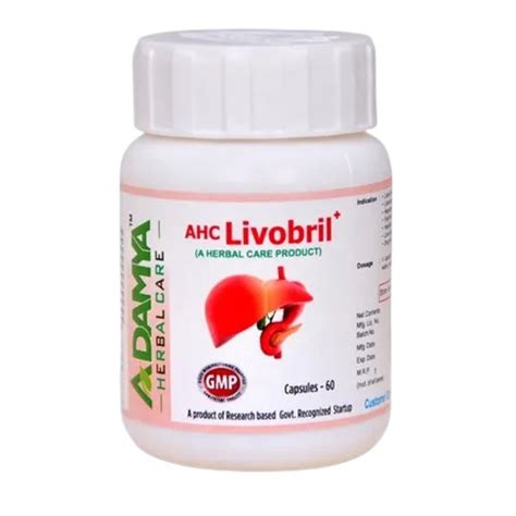 Silver Pack Size 60 Capsules Livobril Capsule Herbal Medicine For