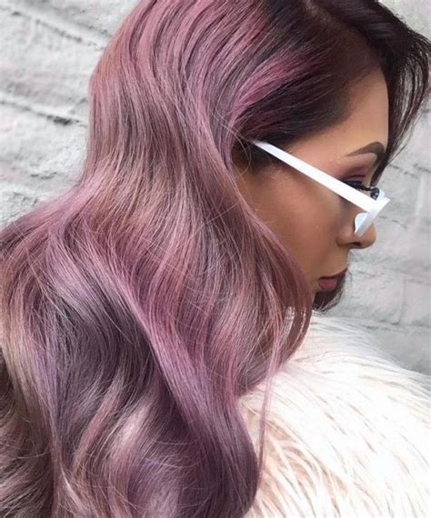 The Prettiest Mauve Hair Colors To Try This Summer Fashionisers