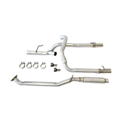 Highflo 225 2018 2023 Roxor 25l Catback Dual Exhaust Kit Highflo Performance