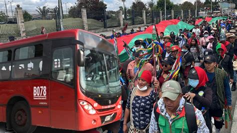 Manifestaciones Ya Cierran Estaciones De Transmilenio Minga Ind Gena Y