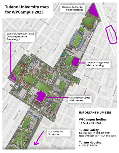 Where to go on campus - WPCampus 2023 - July 12-14 - New Orleans, LA ...