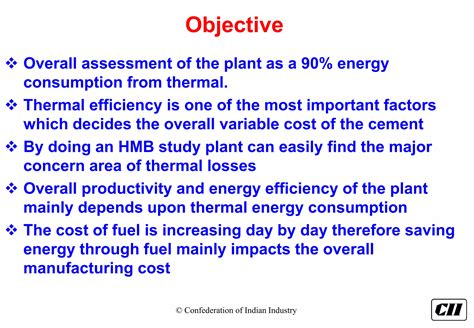 Heat And Mass Balance In Cement Plant Ppt