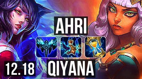 Ahri Vs Qiyana Mid 9110 68 Winrate Dominating Euw