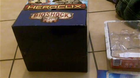 Unboxing Bioshock Infinite Heroclix Counter Top Display And Starter 08