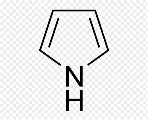 Structural Formula Pyrrole Simple Aromatic Ring Aromaticity Heterocyclic Compound Arsole PNG ...