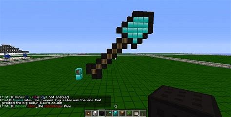 pixel art of a shovel Minecraft Map