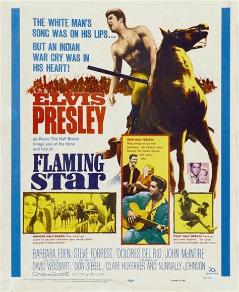 Flaming Star Movie Posters From Movie Poster Shop