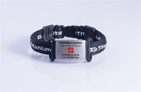 Notfallarmband SOS Armband ID für Erwachsene Kinder und Senioren