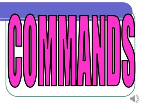 commands powerpoint    id