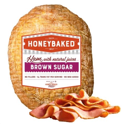 Honey Baked Brown Sugar Ham Fresh Sliced Deli Meat Lb Kroger