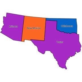 Regions of the United States: The Southwest | Gynzy