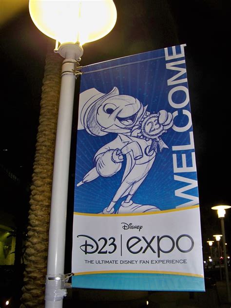 D23 Expo Banner At The Anaheim Convention Center Loren Javier Flickr