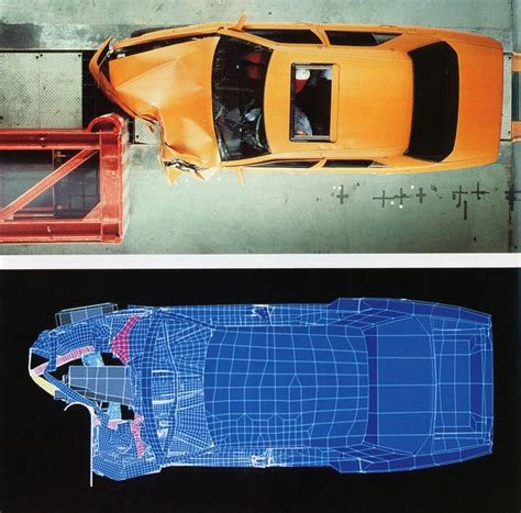 car crash simulation  software change  world computer