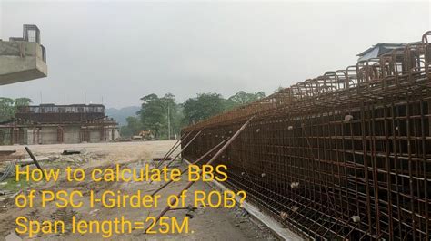 How To Calculate Bbs Of Psc I Girder Longitudinal Section Of Rob Span