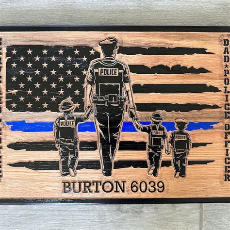 Police Officer Graduation Plaque Etsy