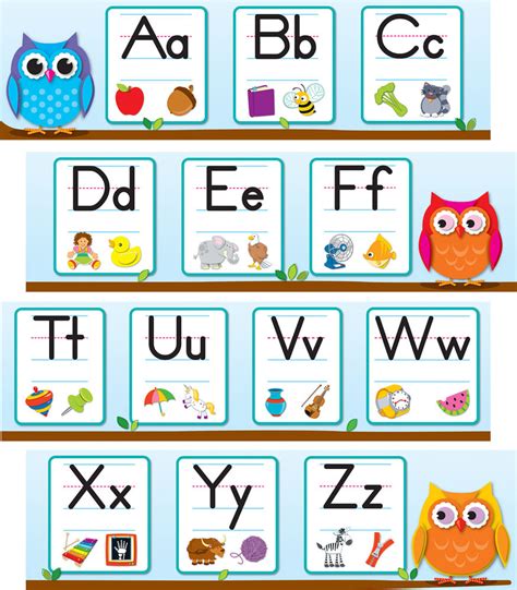 Alphabet Board Printable