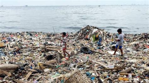 Viral Pantai Teluk Jadi Gunung Sampah Hmb Jakarta Tuntut Pemkab