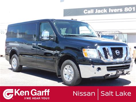 New 2019 Nissan Nv Passenger Nv3500 Hd Sl Full Size Passenger Van In Salt Lake City 1n90495