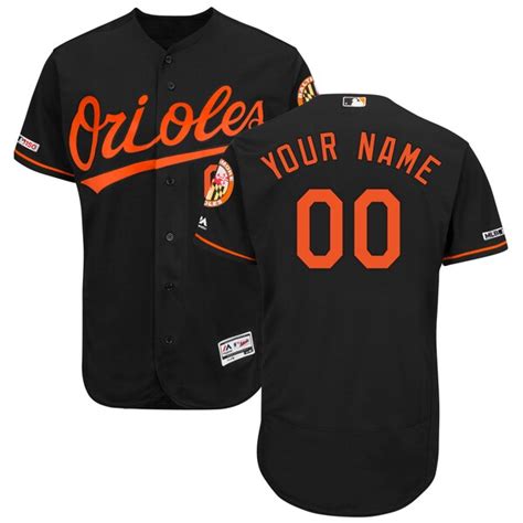 Men's Baltimore Orioles Majestic Alternate Black Flex Base Authentic ...