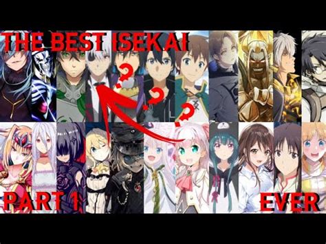 Best Isekai Of All Time Bracket With Trapgodsenpai Pt Youtube