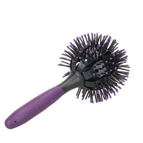 3d Ball Shape Hair Brushes Heat Resistant Hair Styling Curl Brush Blow