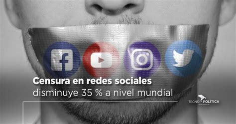 Censura En Redes Sociales Disminuye A Nivel Mundial Tecnopolitica