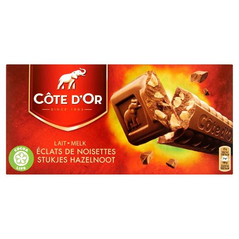 Côte d Or L Original Tablette De Chocolat Au Lait Avec noisettes 400 g