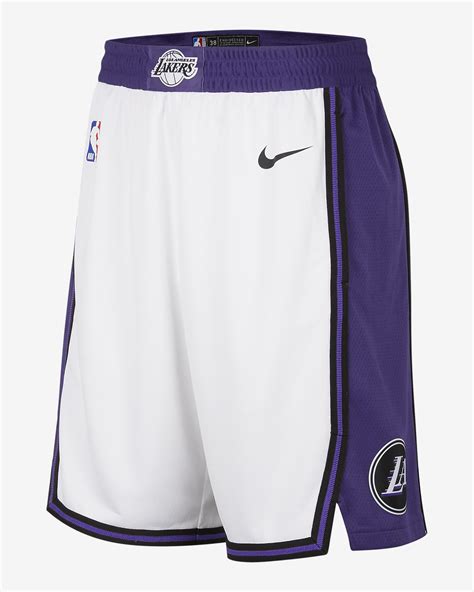 Los Angeles Lakers City Edition Men S Nike Dri Fit Nba Swingman Shorts