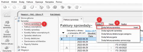 Subiekt Gt Jak Wystawi Faktur W Walucie Obcej Insert Gt Subiekt