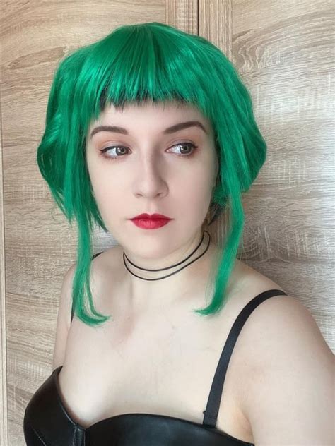 Ramona Flowers Green Wig Cosplay Scott Pilgrim Vs The World Etsy