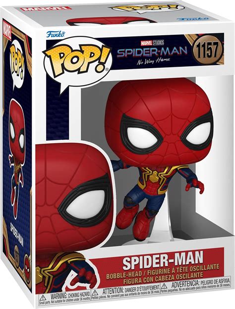 Funko Pop Marvel Spiderman No Way Home Spider Man Leaping