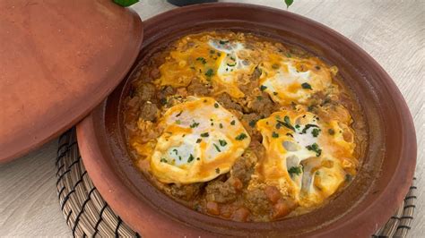 Tajine KEFTA viande hachée et oeufs FACILE et RAPIDE طاجين كفتة سهل